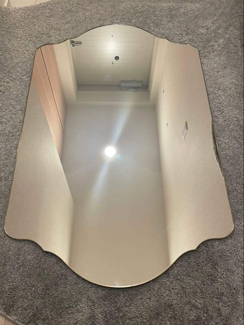 ZARA  真鍮ウォールミラー