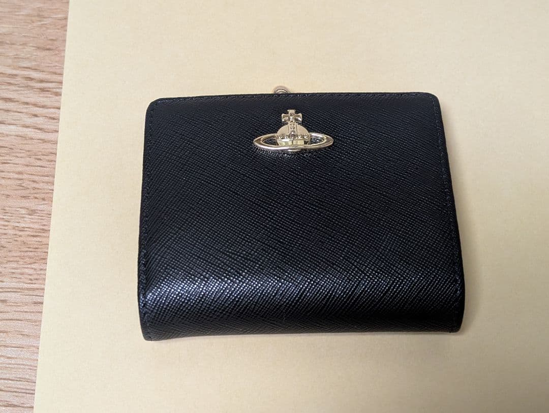 ヴィヴィアン・ウエストウッド SMALL FRAME WALLET BLACK