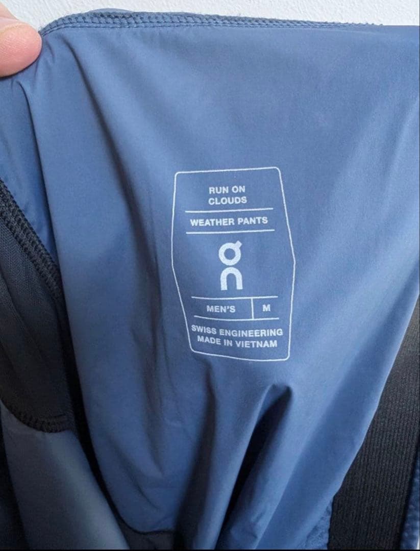 On Weather Pants オンウェザーパンツ M デニムネイビー