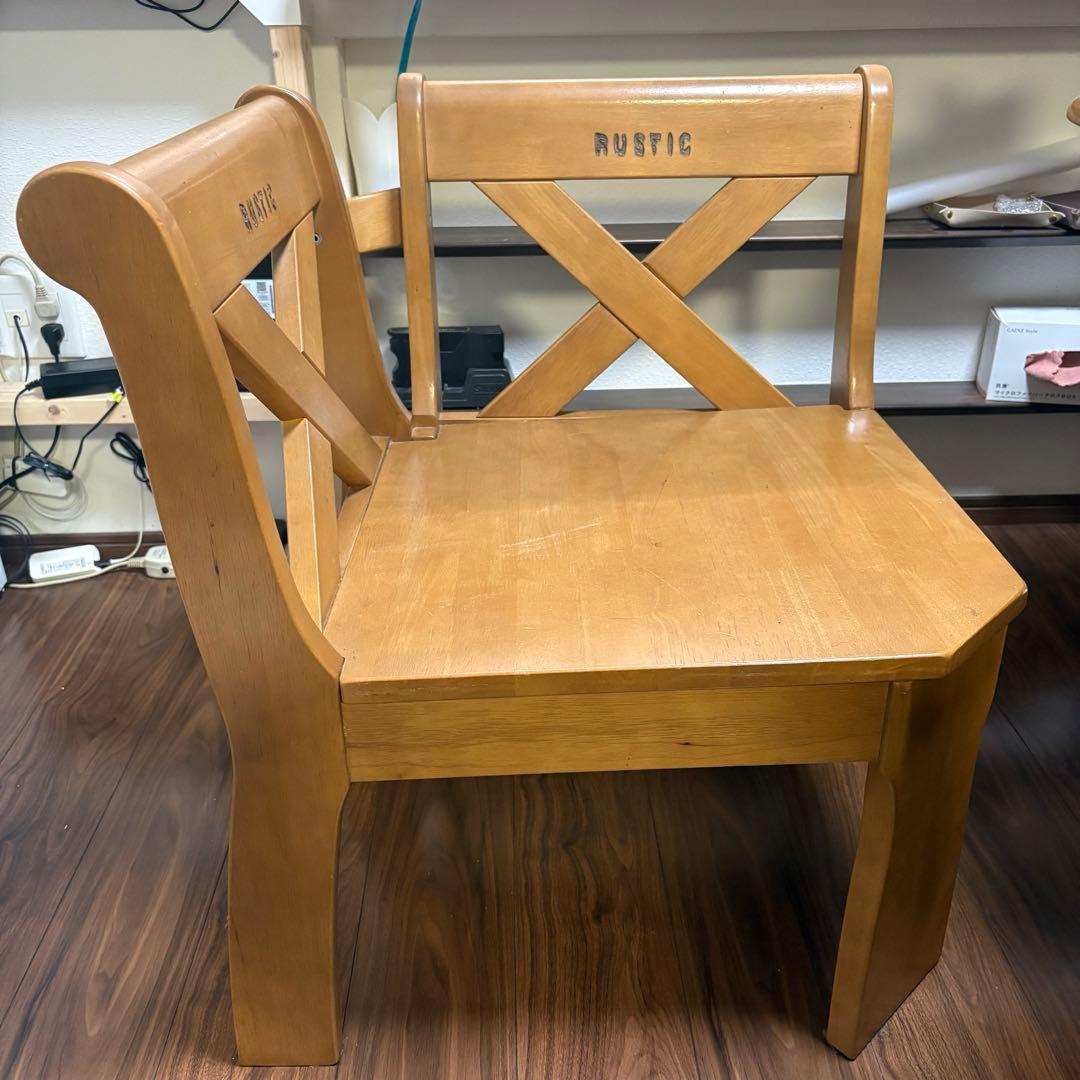 カリモク　RUSTIC ダイニングチェア　コーナーチェア⭐︎人気廃盤シリーズ⭐︎