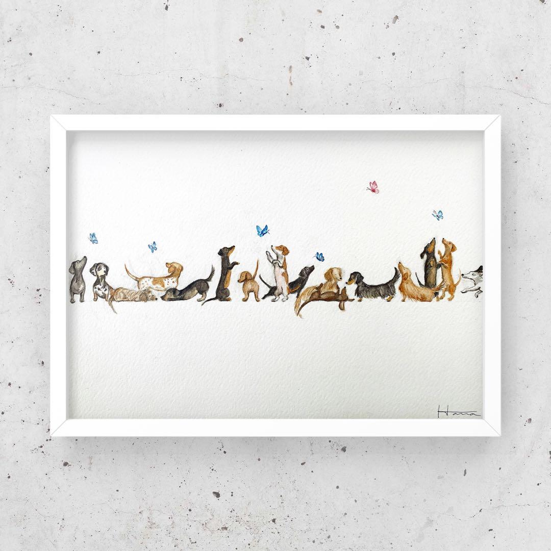 【Dachs！Dachs！Dachs！】原画