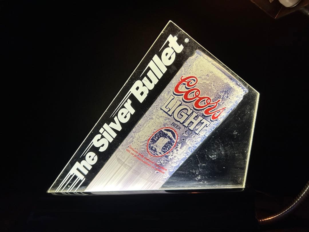 ビンテージ★クアーズ ライト ビール/ Coors ight beer ランプ★