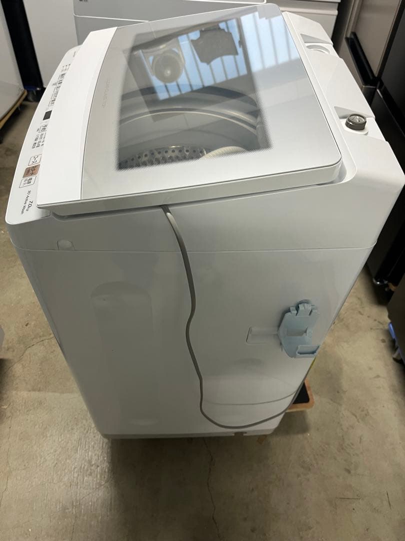 【美品女性オーナー】アクア洗濯機 7.0kg AQW-P7RJ 2025年製　T