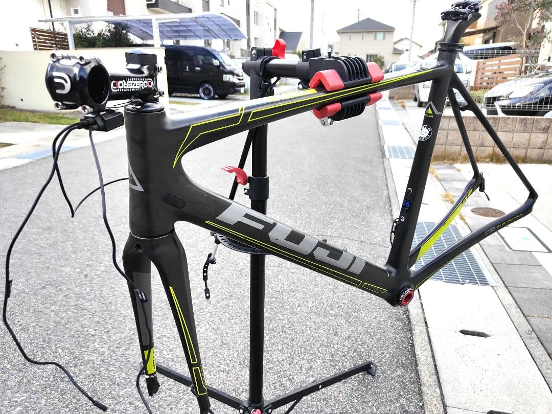 FUJI SL1.1 シマノ電動コンポDi2内蔵フレームセット　 良品☆