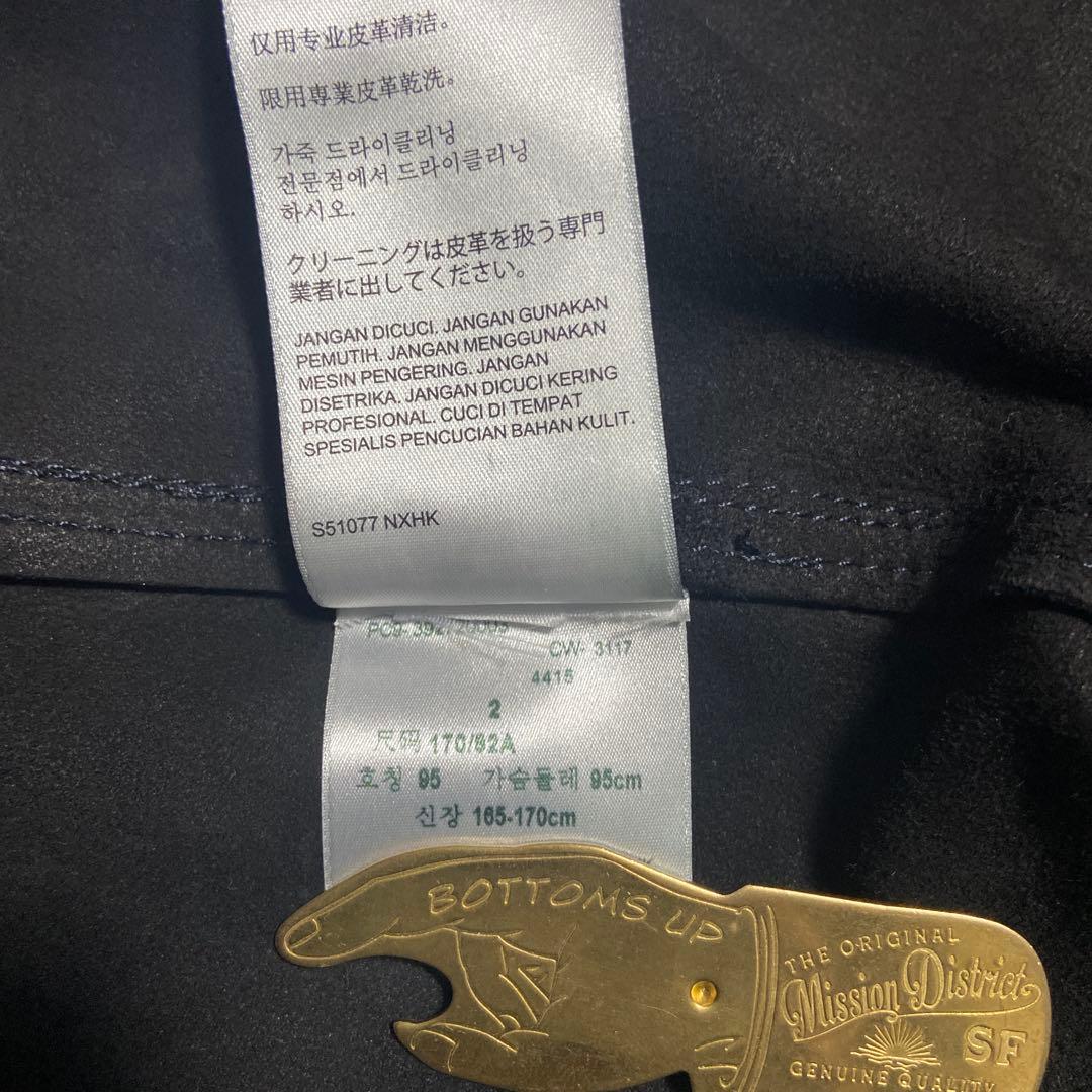 【Levi's】レザージャケット トラッカー MADE&CRAFTEDリーバイス