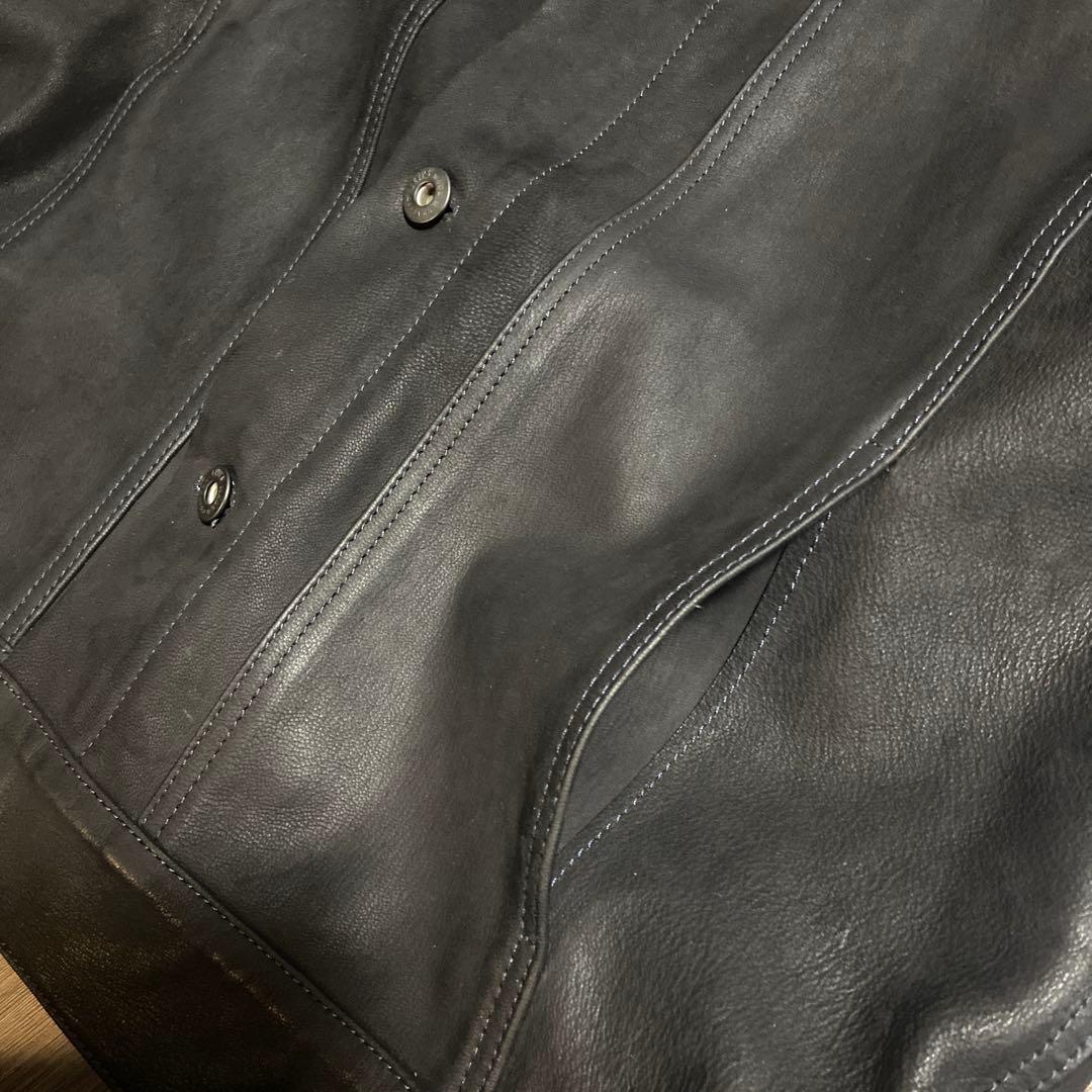 【Levi's】レザージャケット トラッカー MADE&CRAFTEDリーバイス