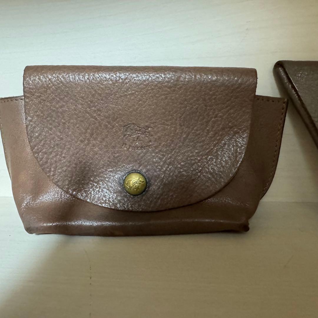 ★希少★イルビゾンテ カーキトートバッグ　ポーチ&ケース3点セット