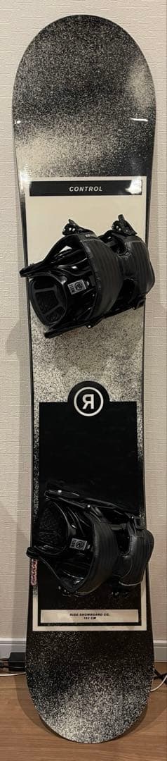 ライド　CONTROL フロー　スノーボードセット　ホットワックス済み