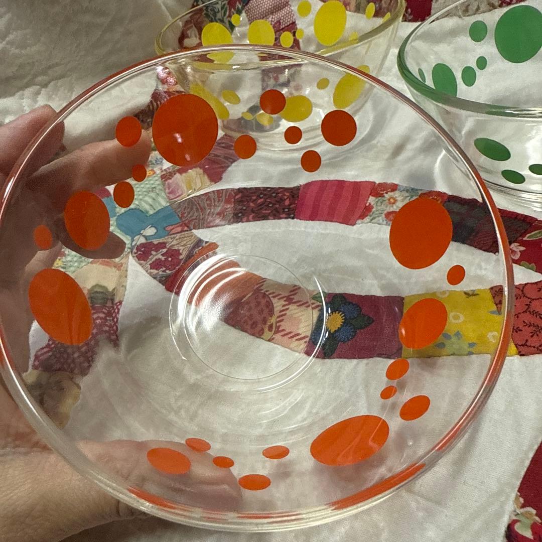 フェデラルfederalアンティークドットボウル