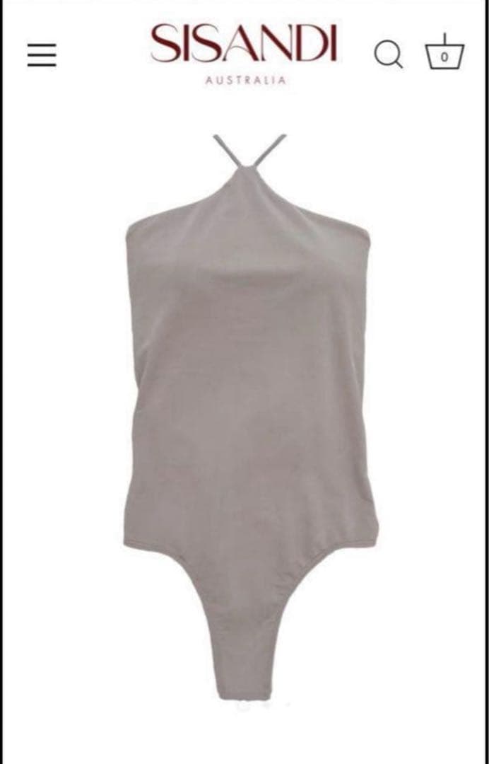 【新品タグ付き】SISANDI ZAHA BRAZILIANワンピース水着