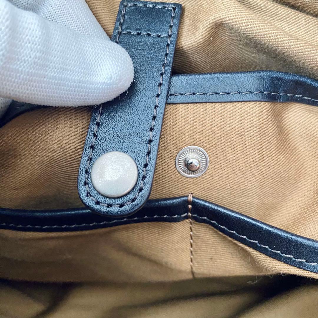 HERGOPOCH エルゴポック【美品】3室構造 レザー トートバッグ