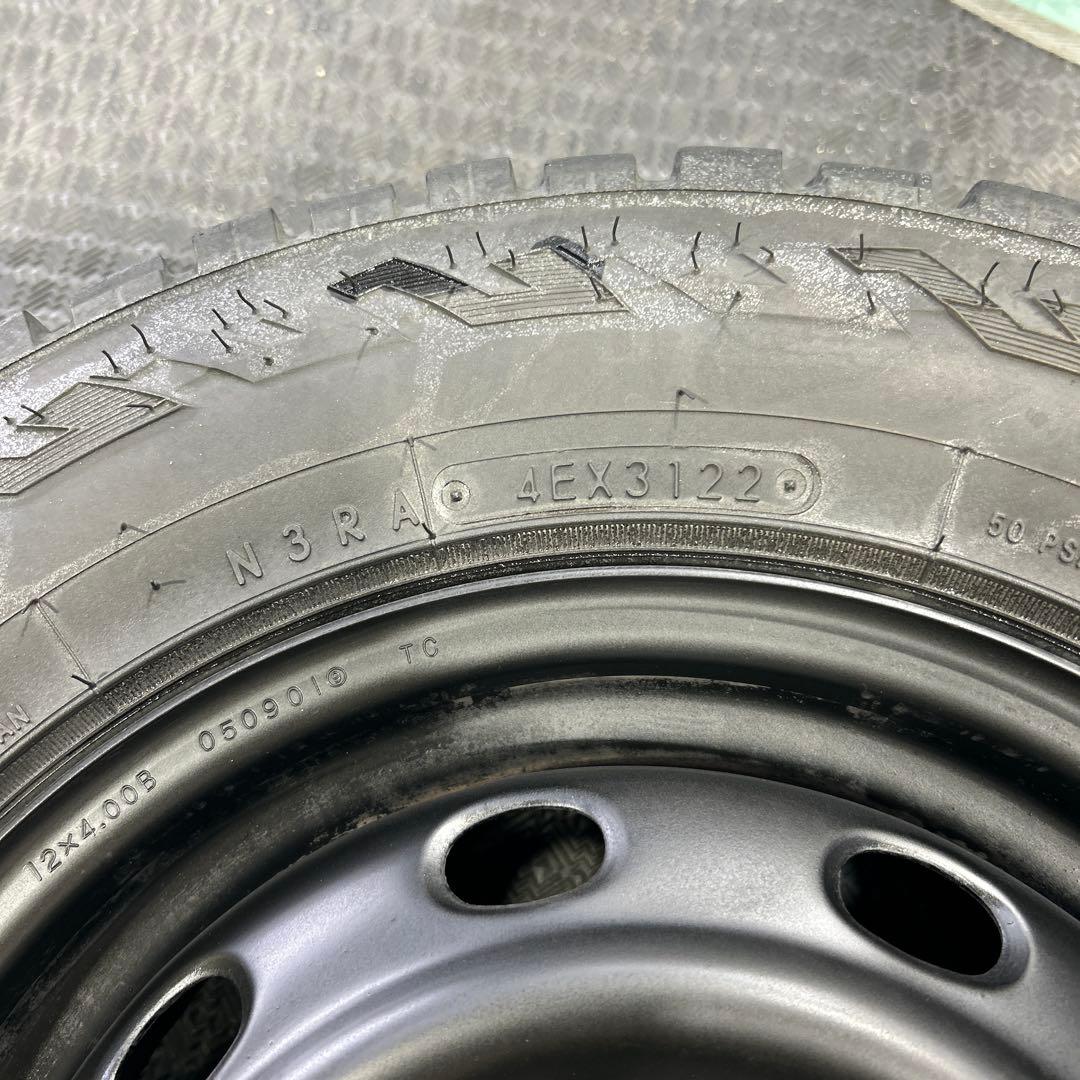【極美品】TOYO製オフロードタイヤ22年製145/80R12 ホイール付