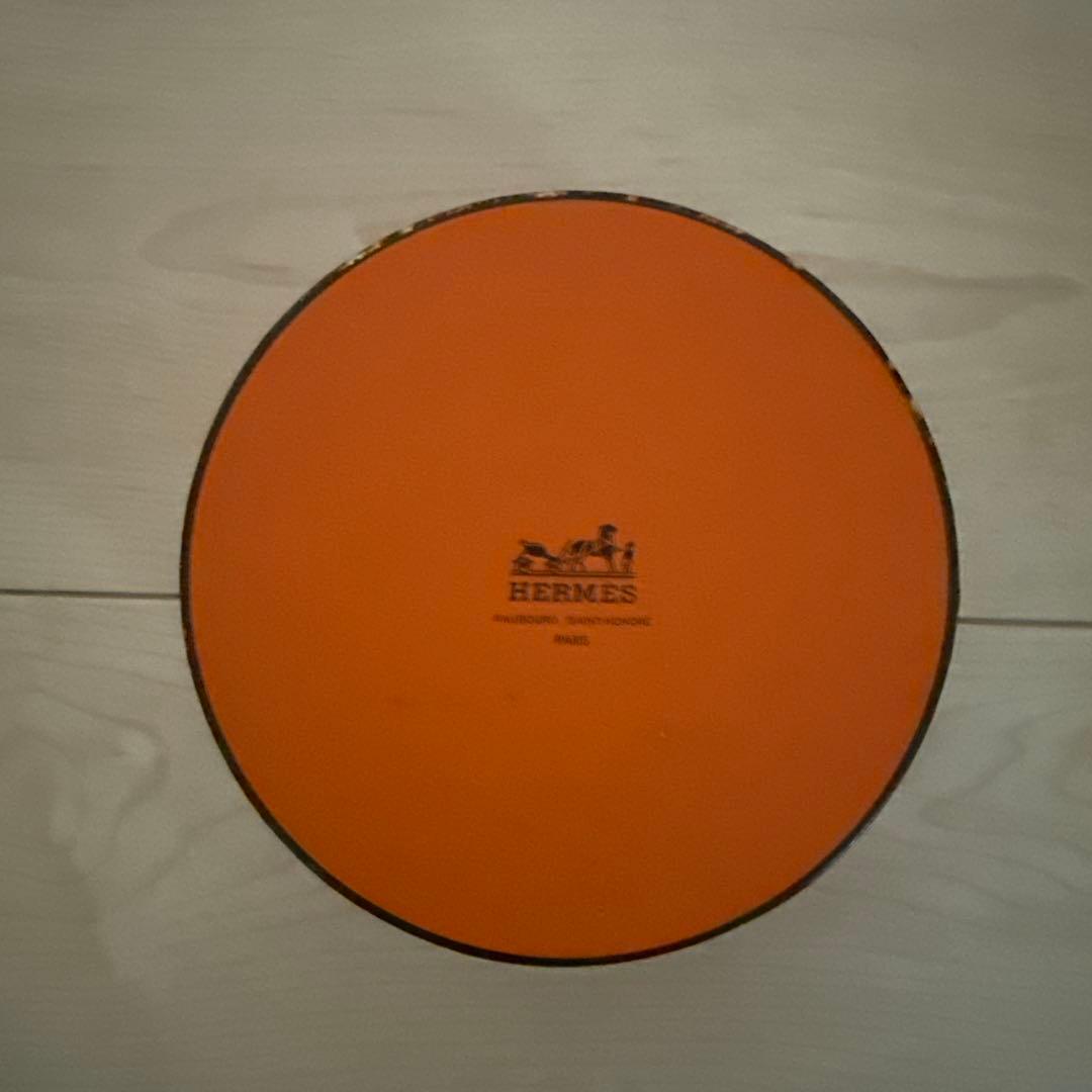 12月末まで値下げ！HERMES プリーツスカーフ　イエロー系