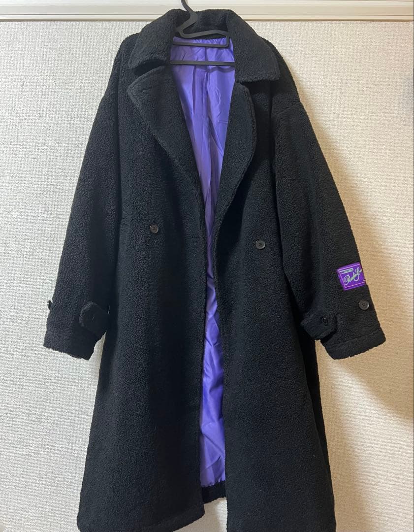 新品 RADIO EVA ラジオエヴァ ボアチェスターコート