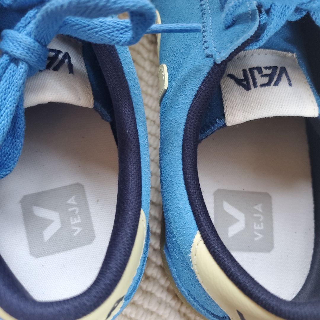 ☆未使用☆VEJA☆24センチ☆レア色ブルー×スエード☆スニーカー。