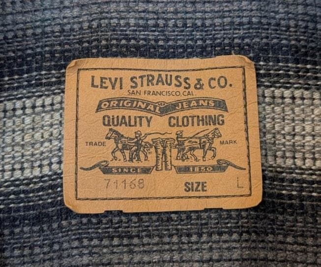 Levi's　71168 ブランケットライナー付きトラッカージャケット　90s
