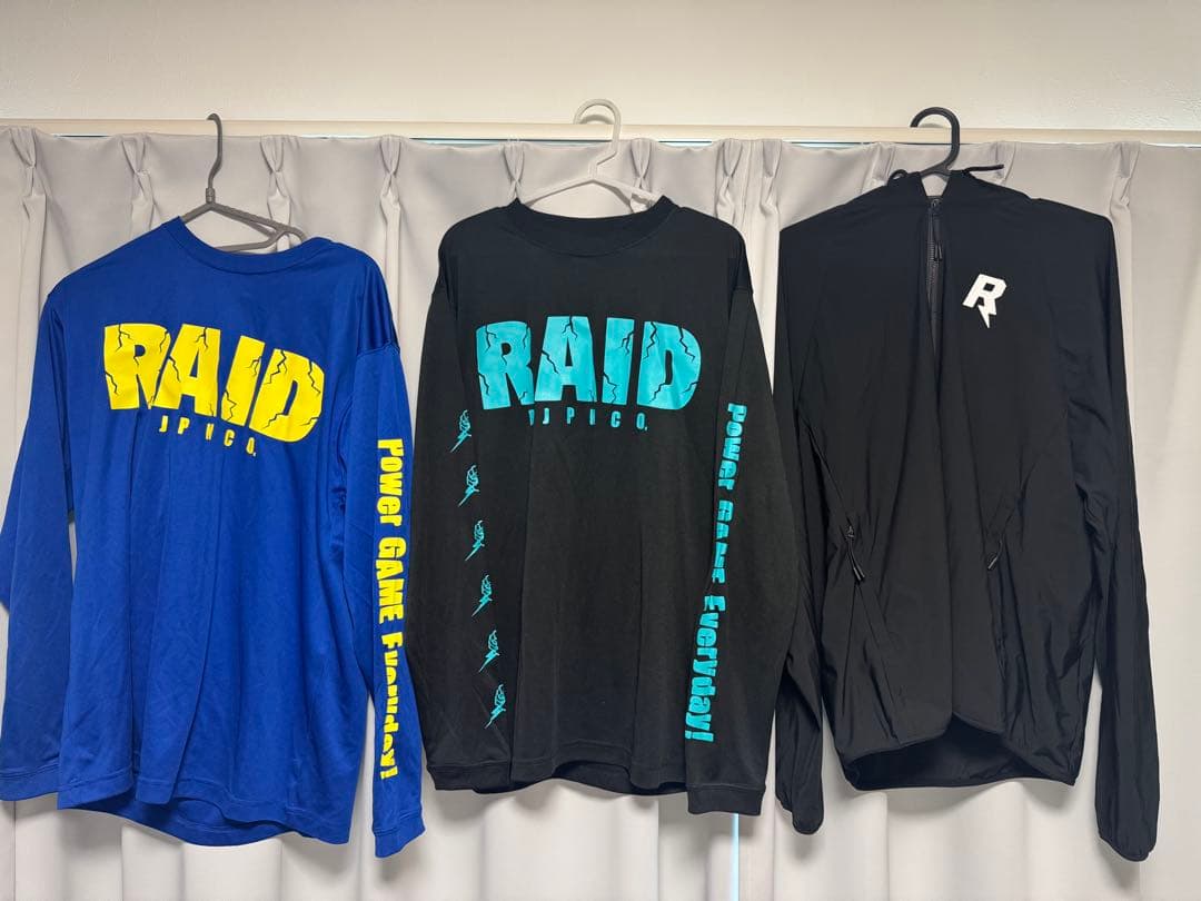 レイドジャパン　ドライ　ロンt ラッシュガード　Lサイズ