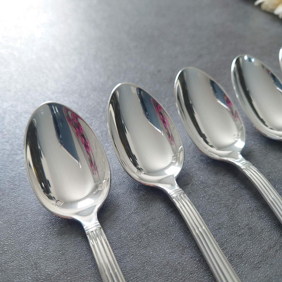 美品 クリストフル アリア コーヒースプーン 6点