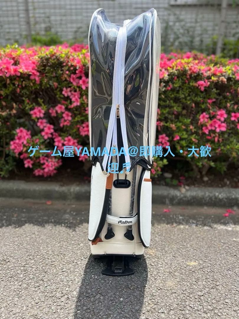 Malbon Golfマルボン ゴルフ キャディバッグ スタンド式