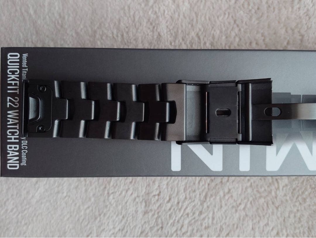 GARMIN 純正QuickFit F6 22mm DLC Titanium