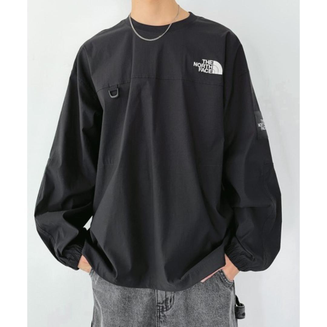 韓国限定 　L　ノースフェイス ALBANY EX CREWNECK ロンT