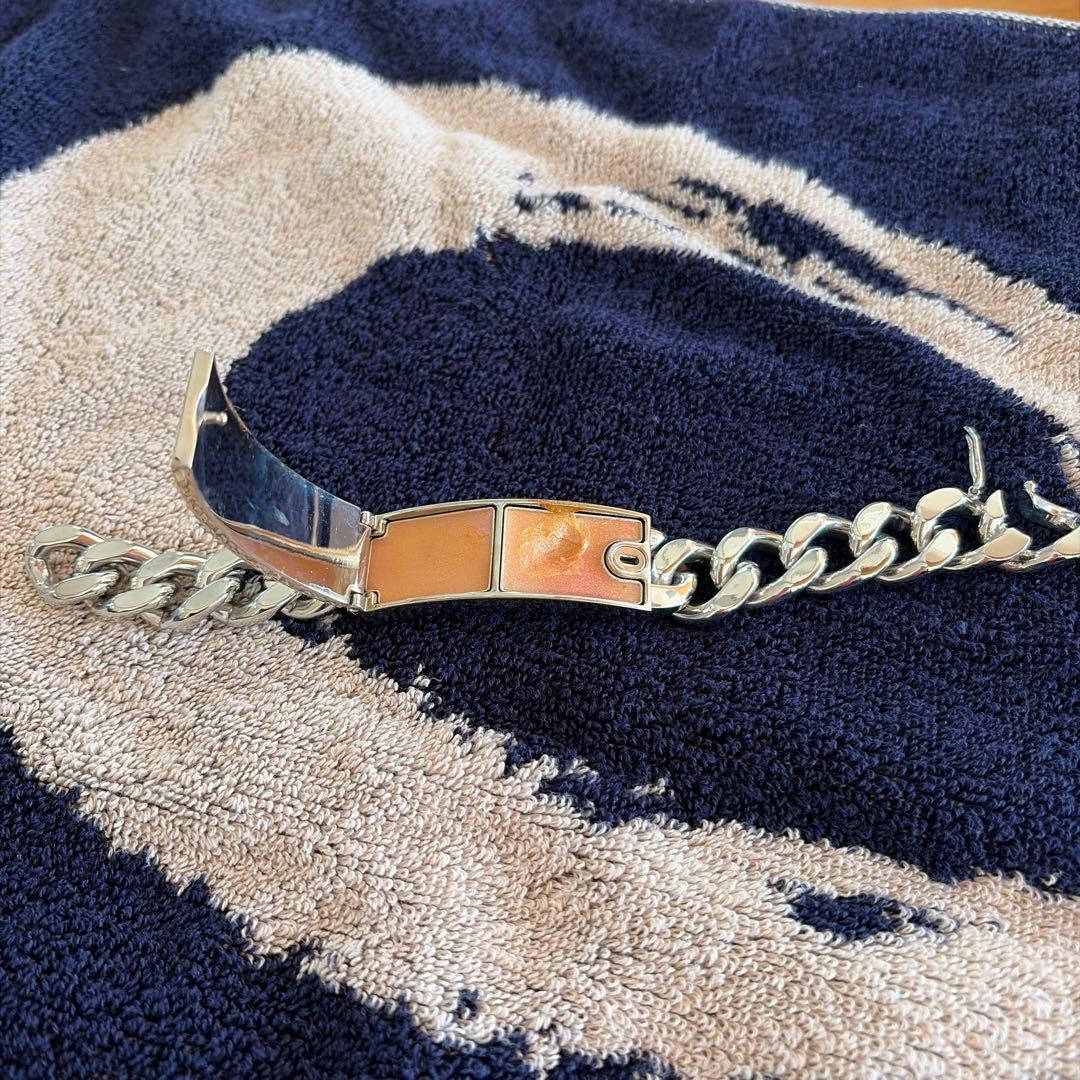 Dior シルバー チェーンブレスレット