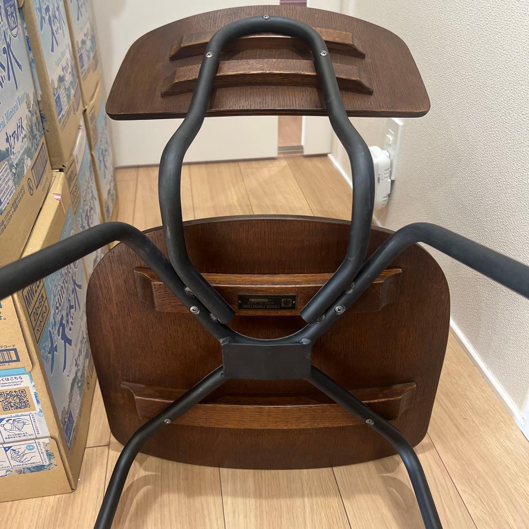 椅子 TRUCK FURNITURE SUTTO DINING WOOD SEAT