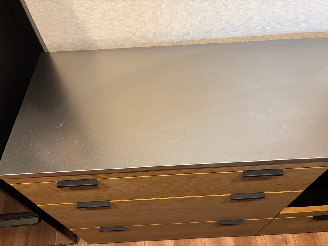 期間限定セール　送料込　unic ウニコ　ADDAY キッチンカウンター