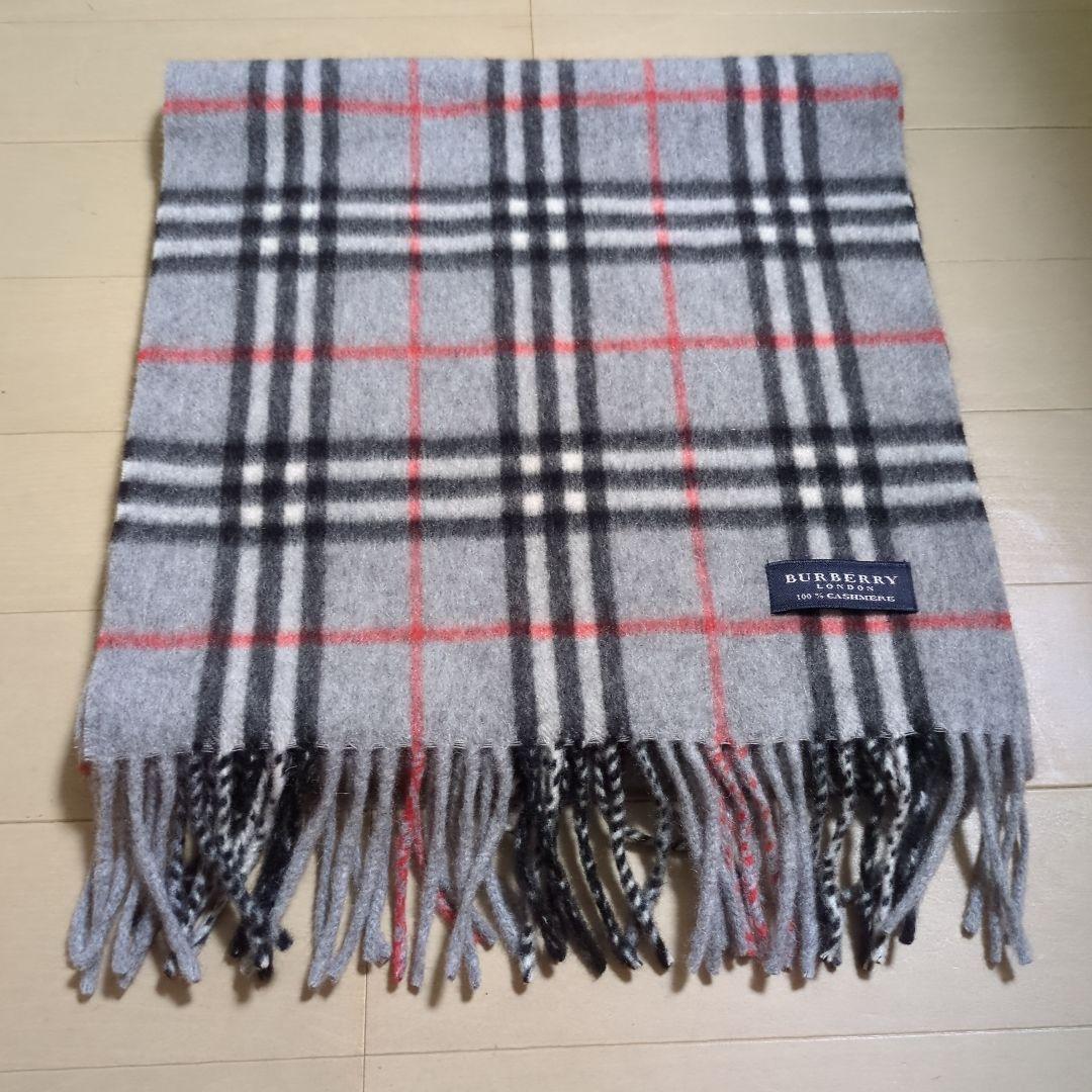 さくらさくさん専用【BURBERRY/バーバリー】チェック柄マフラー