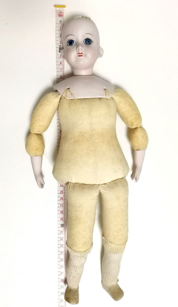 ビスクドール アーモンドマルセル ドイツ アンティーク ブルーアイ 7号