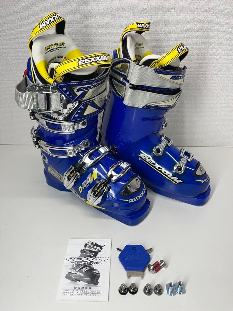 美品 スキー ブーツ REXXAM レクザム D-100M 23cm
