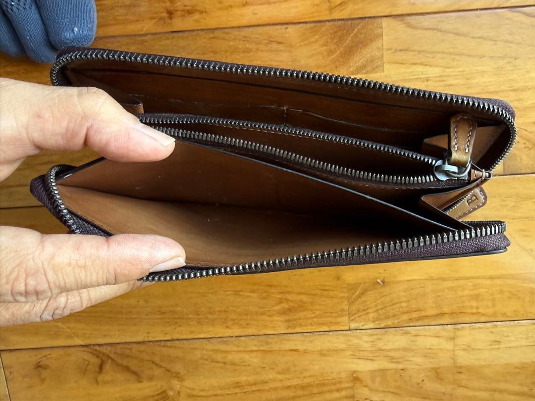 Berluti（ベルルッティー） ブラウンレザー長財布
