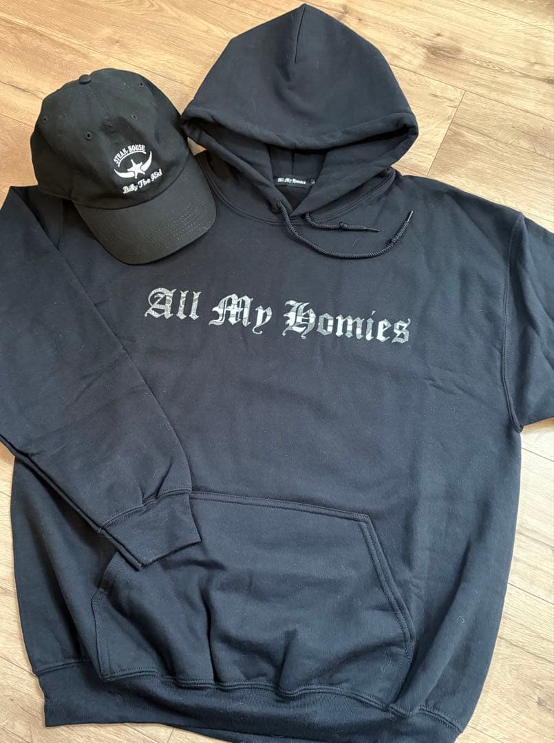 美品！All My Homies ビリーザキッド キャップ&パーカー 2点セット