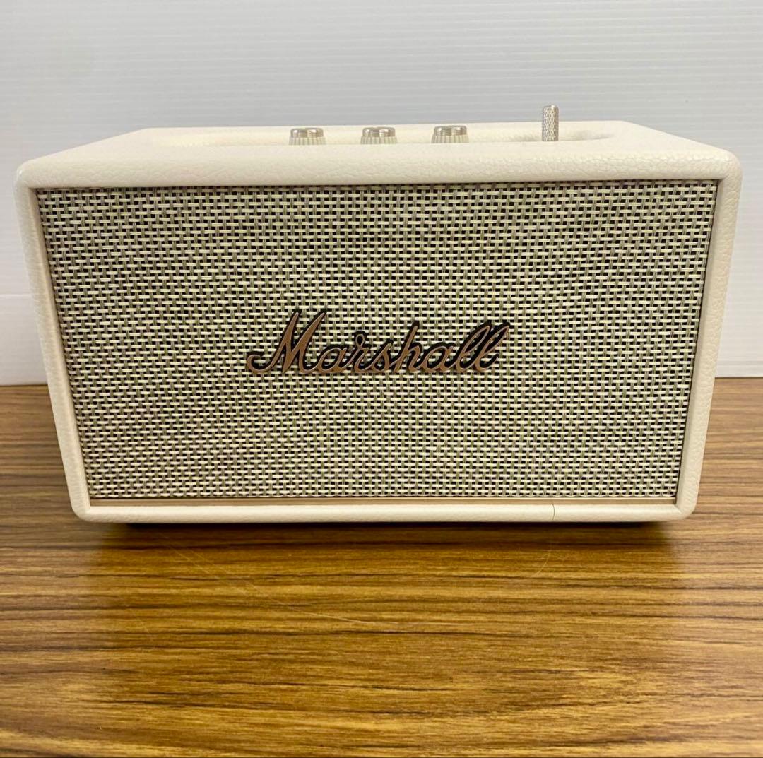 ⭕️極美品。国内正規品⭕️Marshall Acton III クリーム色