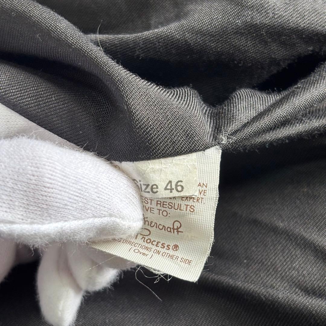 【Vintage】ショット レザージャケット 46 XXXL USA製 短丈