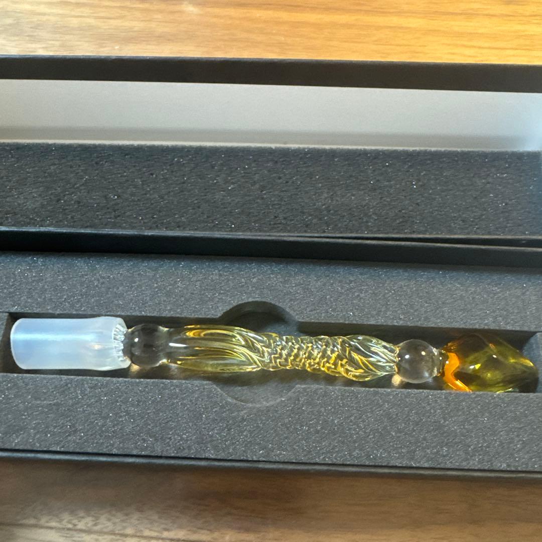 paraglass ガラスペン クリア/イエロー