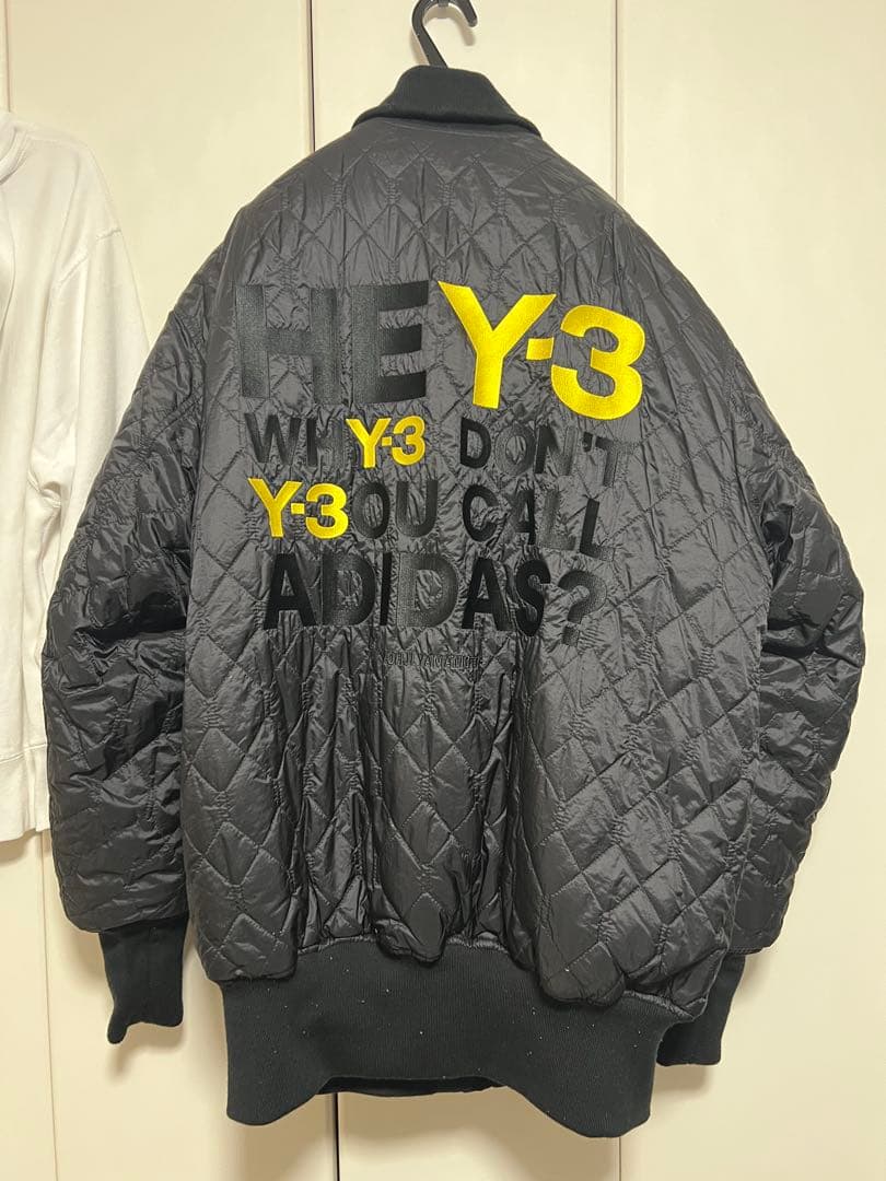 y-3 ヨウジヤマモト アディダス　ma-1 フライトジャケット　リバーシブル