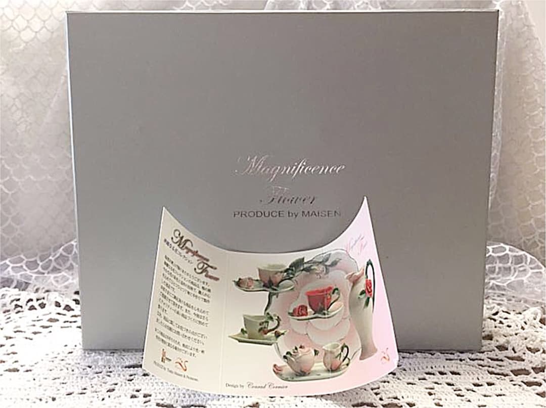 Magnificence flower  華麗なる花コレクション ティーセット