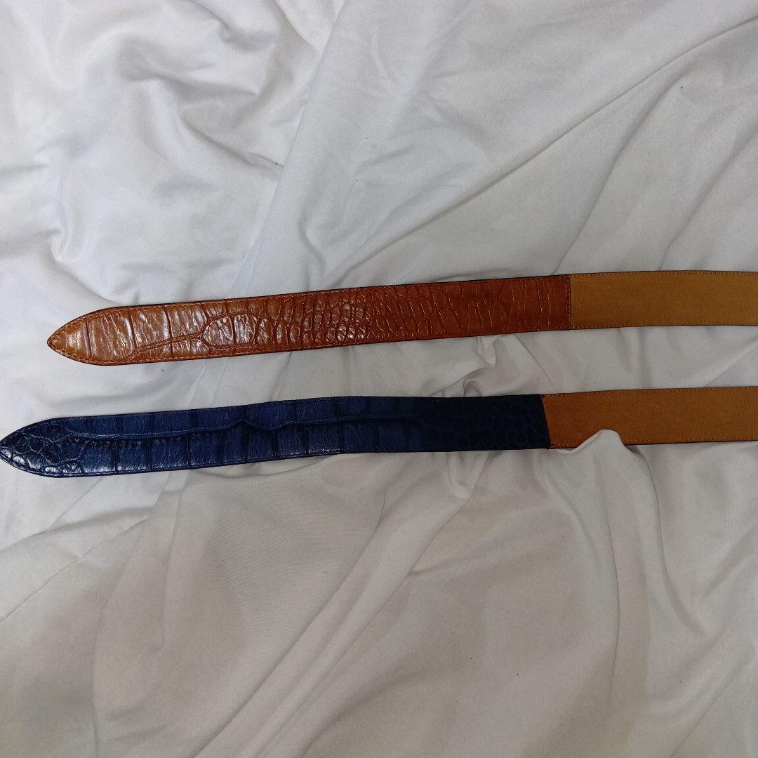 アンドレアダミコ　リングレザーベルト　２本セット