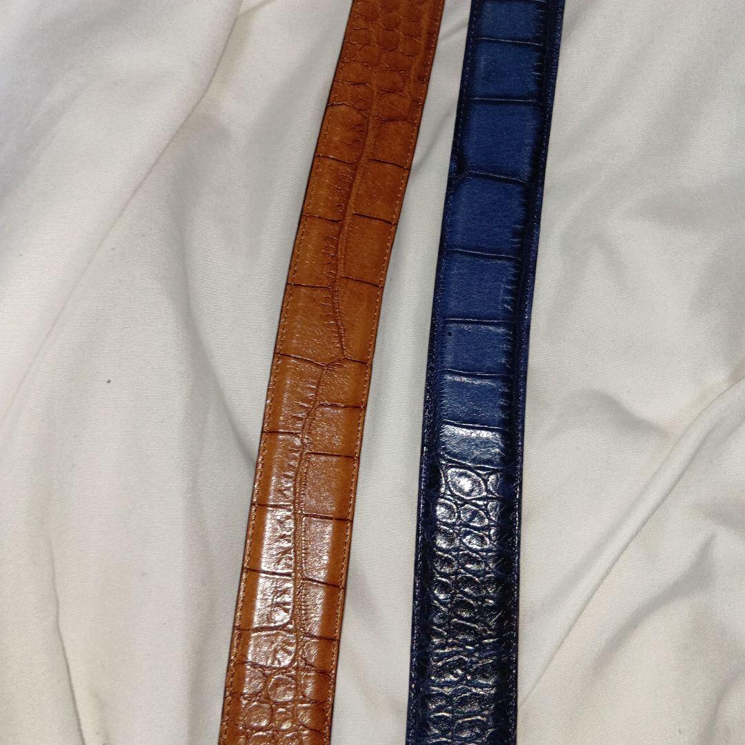 アンドレアダミコ　リングレザーベルト　２本セット