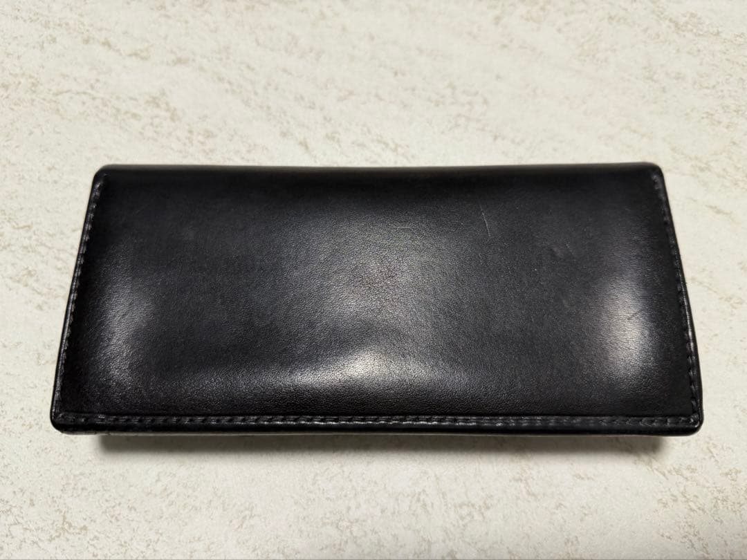 美品 goro's 札入れ レザー ロング ウォレット 長財布