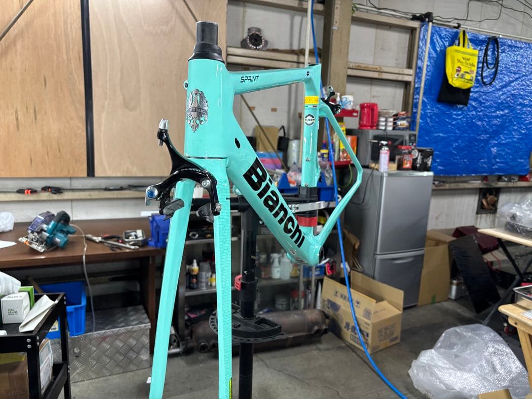 ビアンキ スプリント フレームのみ