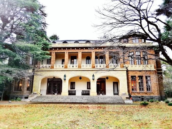 昭和レトロ洋館「旧前田家本邸」　白色模型