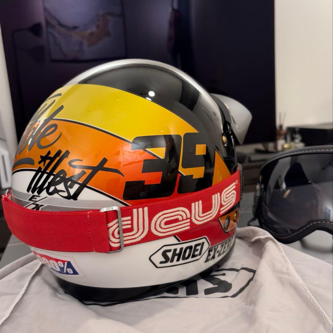 SHOEI EX-ZERO XL 100%シールド おまけつき