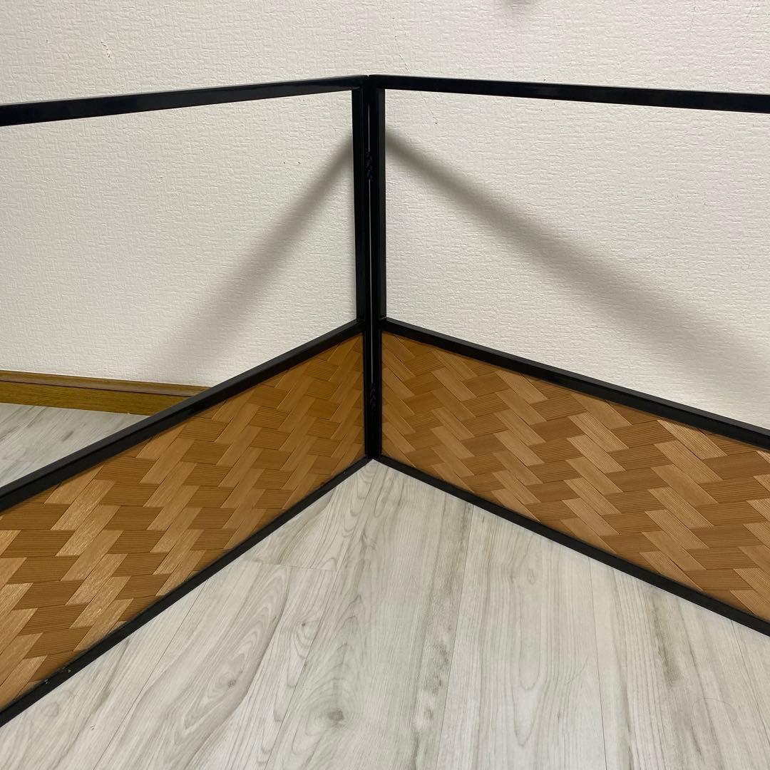 風炉先屏風　利休梅　茶道具