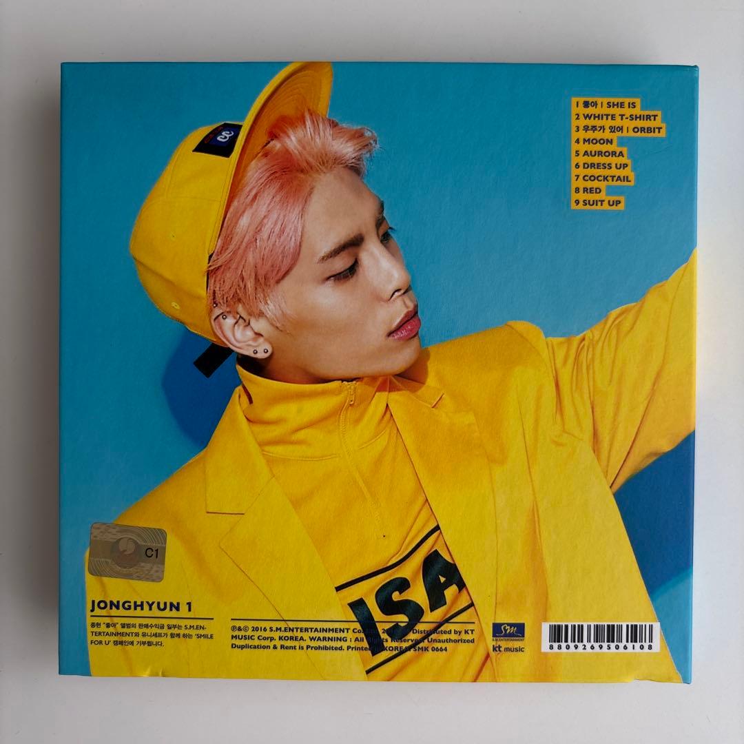 SHINee ジョンヒョン チョア　좋아　She is トレカ付
