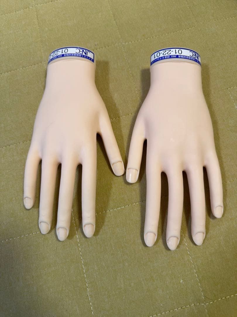 ネイリスト技能検定試験用JNEC認定ハンドモデル