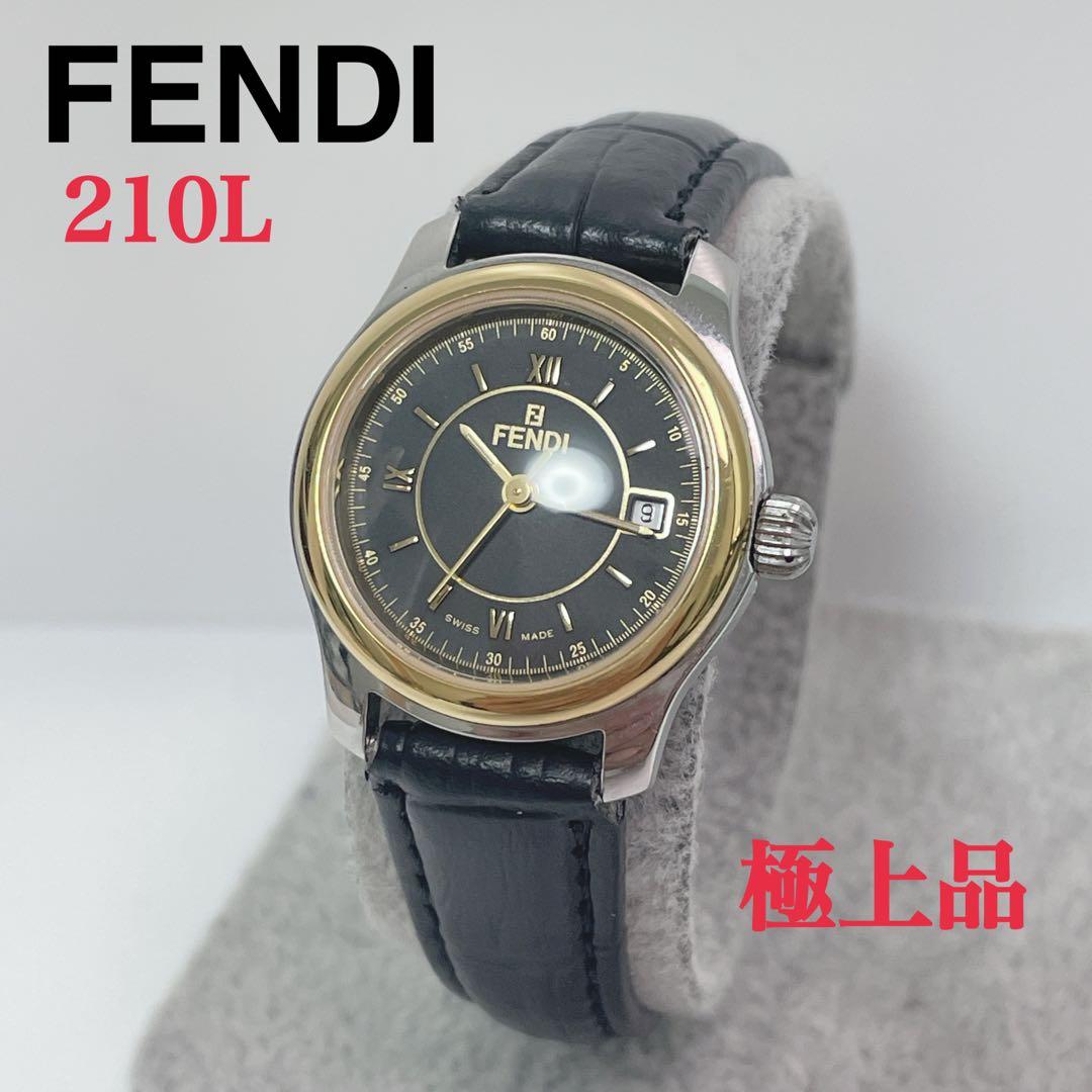 さんさん！【極上品】FENDI フェンディー 210L 腕時計 ゴールド