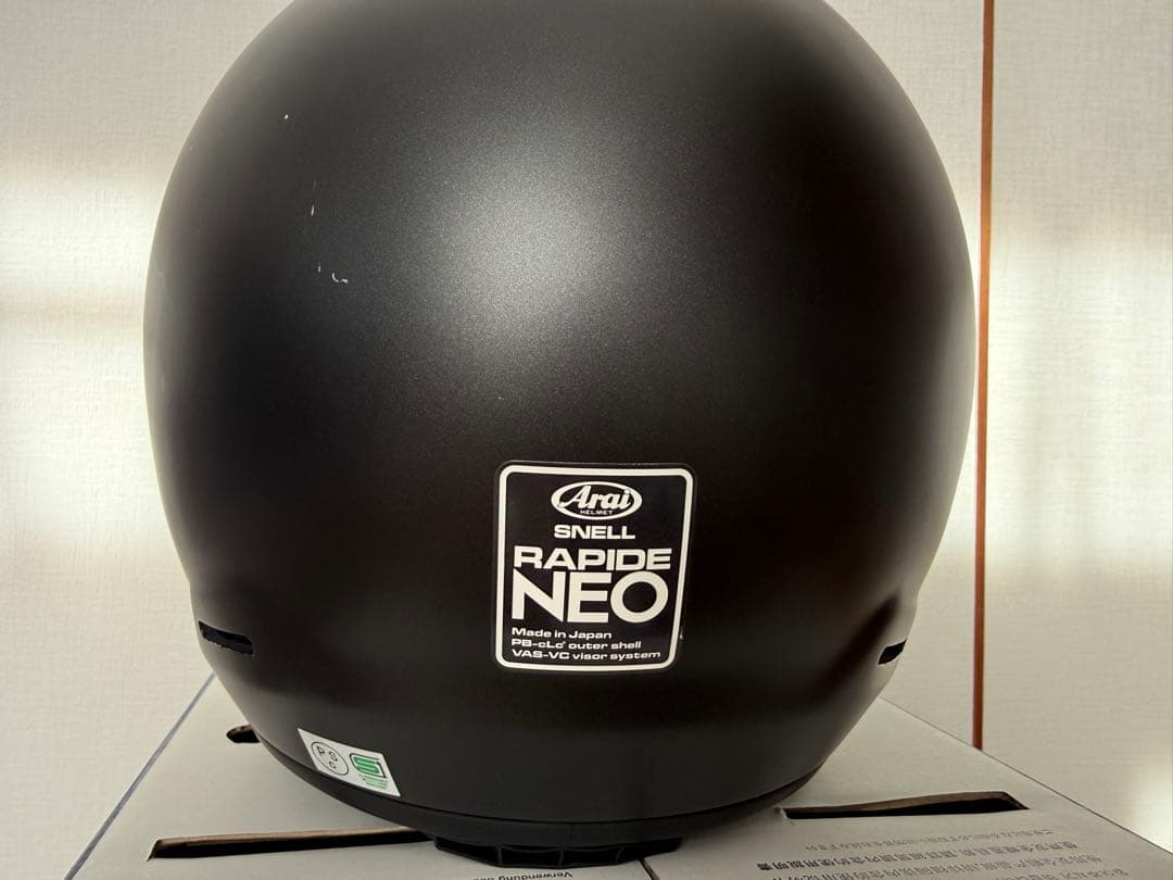 Arai アライ ヘルメット ラパイドNEO フラット黒 L59、60cm