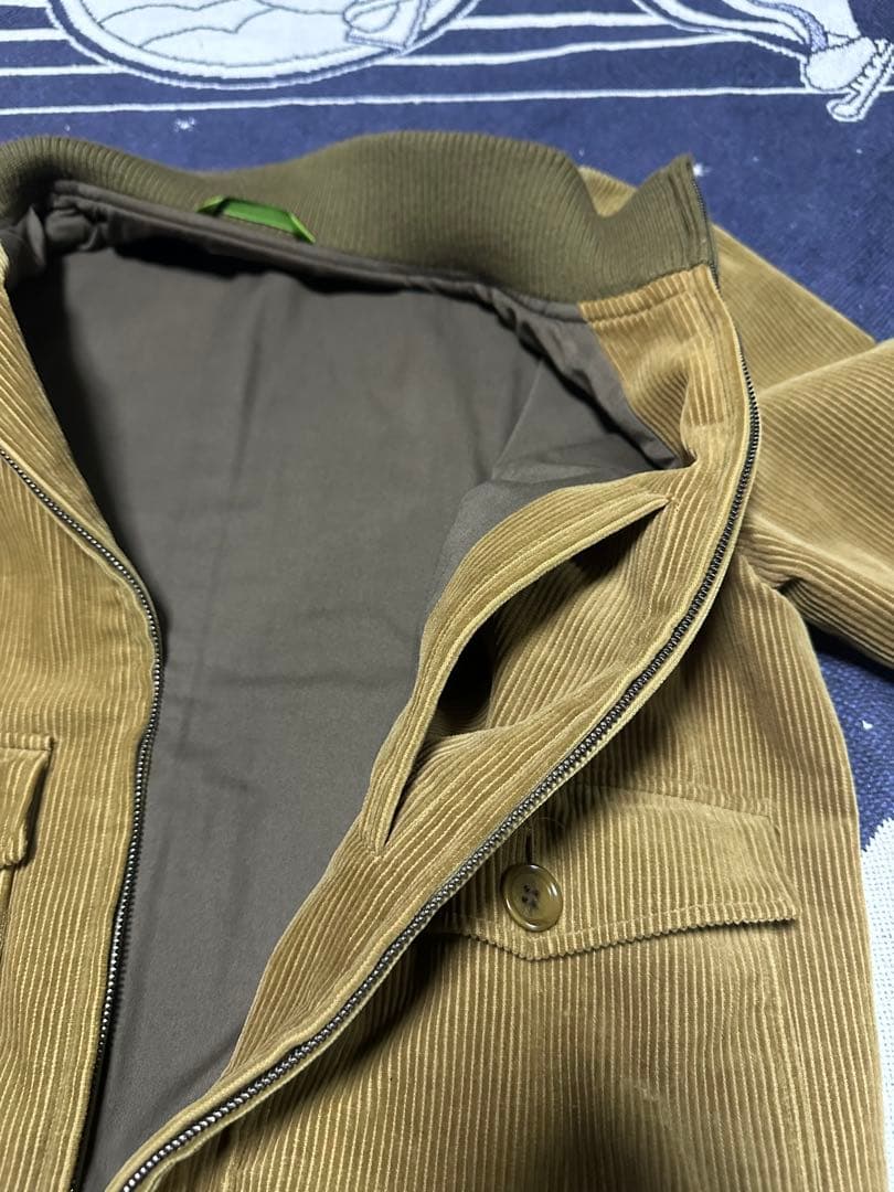 paul smith コーデュロイジャケット　スイングトップ　ベージュ　00s